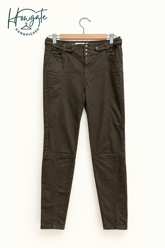 Whistles khaki skinny jeans - khaki, uk