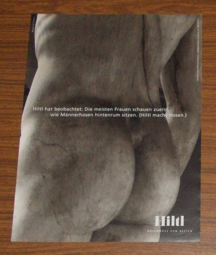 Seltene werbung vintage - seltene, hiltl