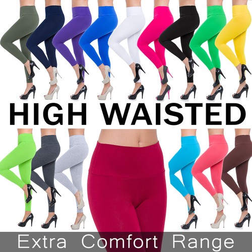 Damen leggings hochtailliert - damen-leggings,
