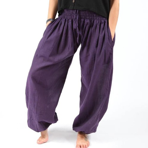 Unifarbene aladin haremshose - aladin,
