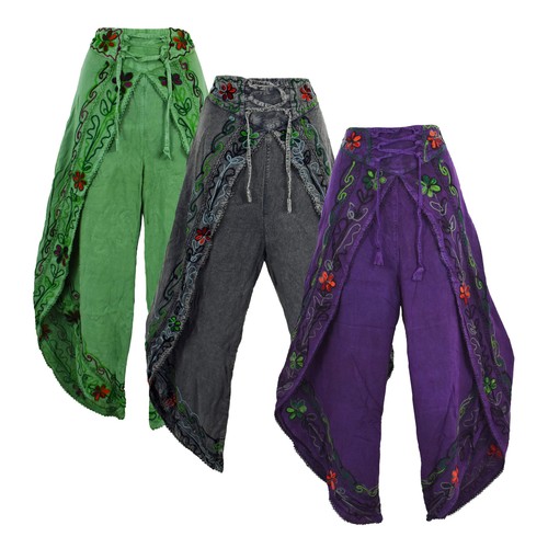 Bestickte hose fischerstil - bestickte, 10