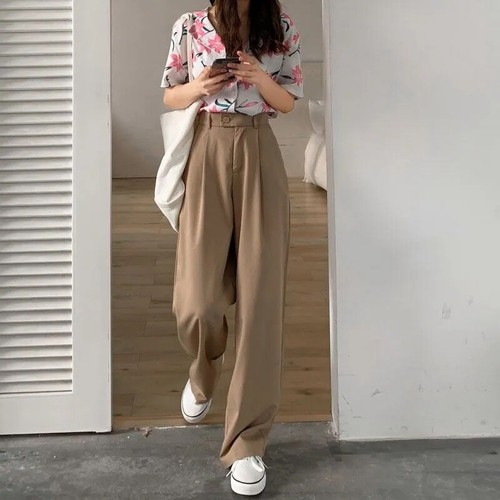 Korean style hosen - , beige