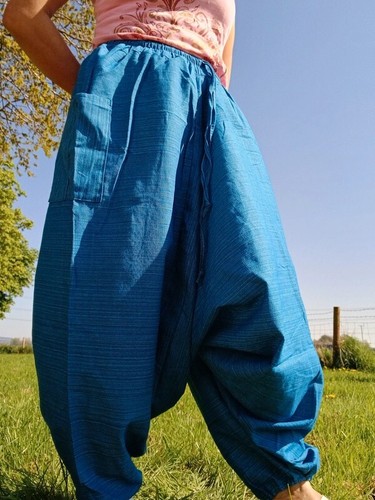 Blau türkis genie - genie, haremshose